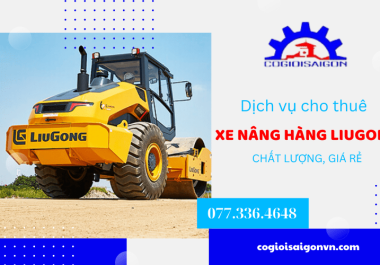 Dịch vụ cho thuê xe nâng hàng Liugong chất lượng, giá rẻ tại HCM