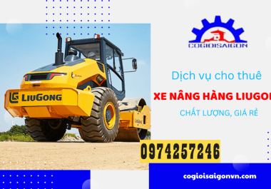 Dịch vụ cho thuê xe nâng hàng Liugong chất lượng, giá rẻ tại HCM