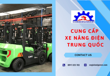 Cơ Giới Sài Gòn - Chuyên cung cấp xe nâng điện Trung Quốc chính hãng