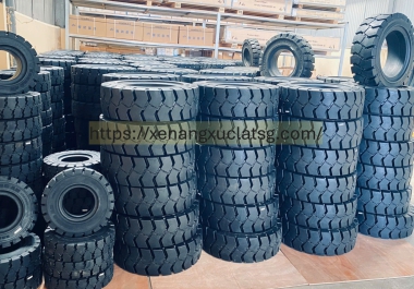 VỎ XE NÂNG - VỎ ĐẶC SHENG AN GIẢI PHÁP BỀN BỈ CHO MỌI DOANH NGHIỆP