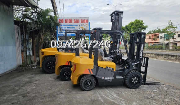Đơn vị cho thuê xe nâng Liugong uy tín tại Hóc Môn TP HCM