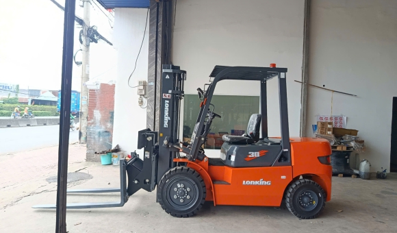 Lắt đặt bộ lật đổ xe nâng | Bàn giao xe nâng lật đổ