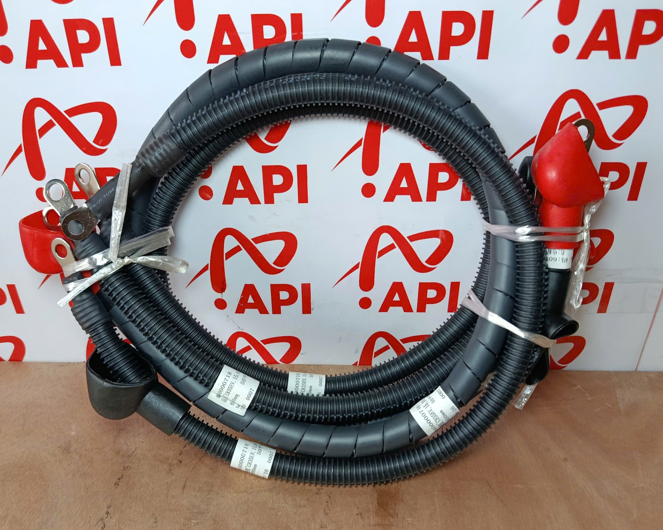 dây cáp điện bình ắc quy xe xúc lật