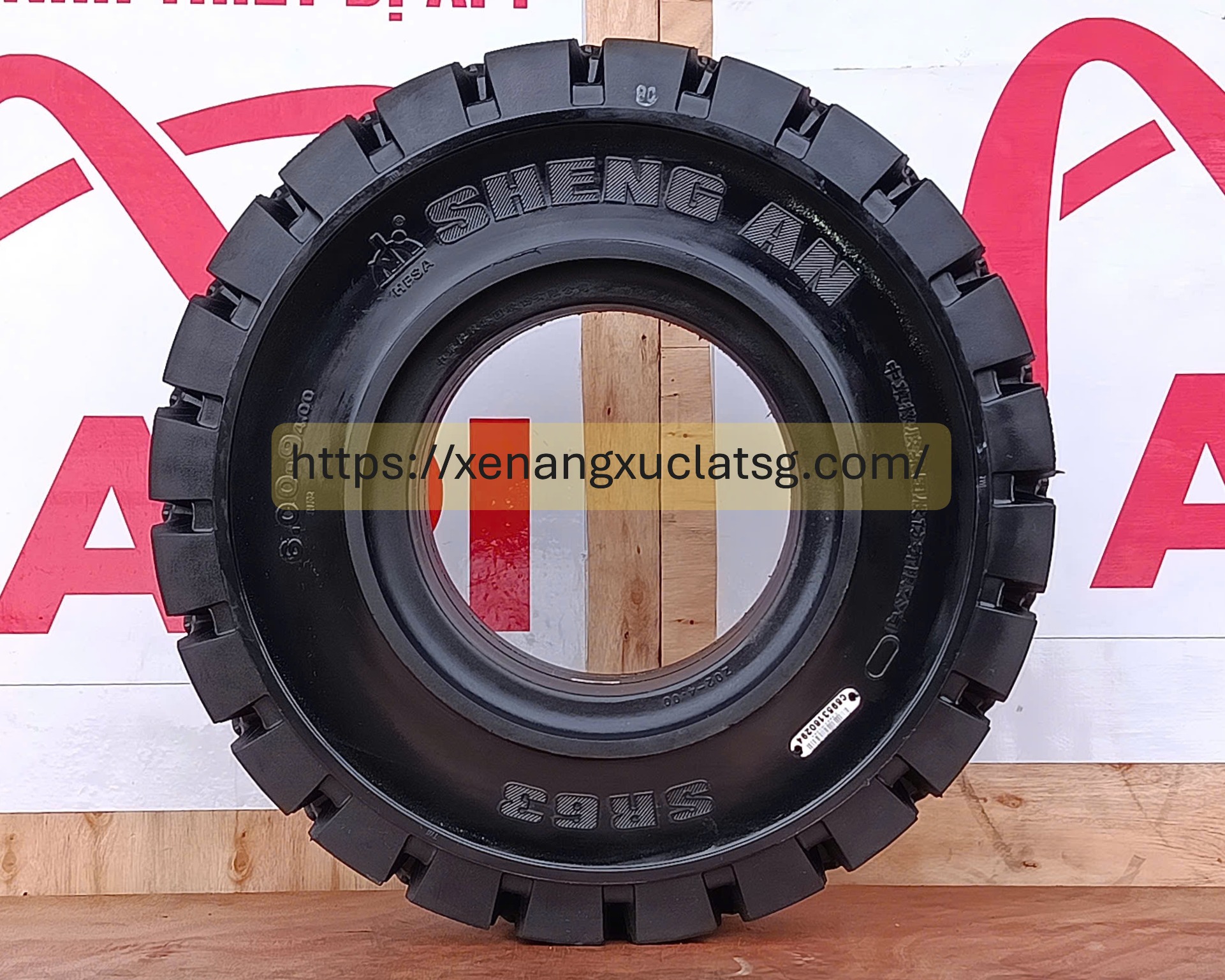 vỏ đặc xe nâng 600-9