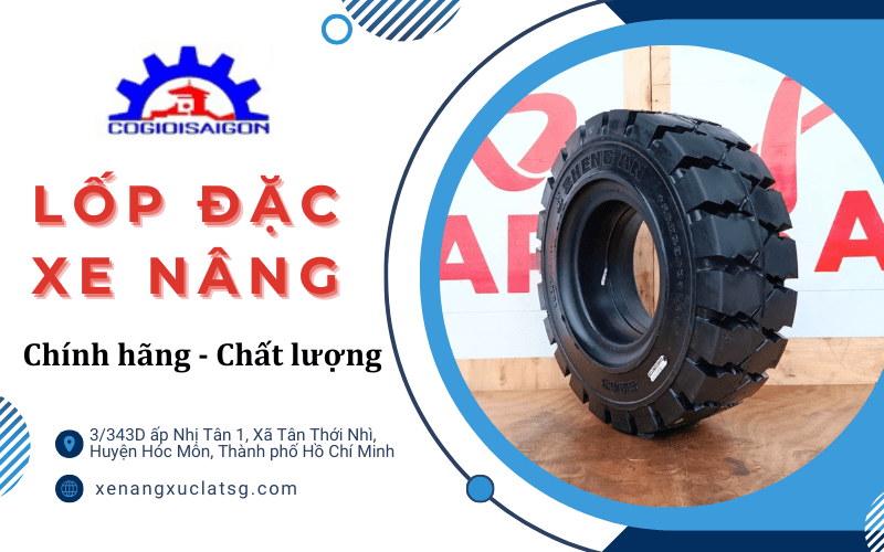 lốp đặc xe nâng