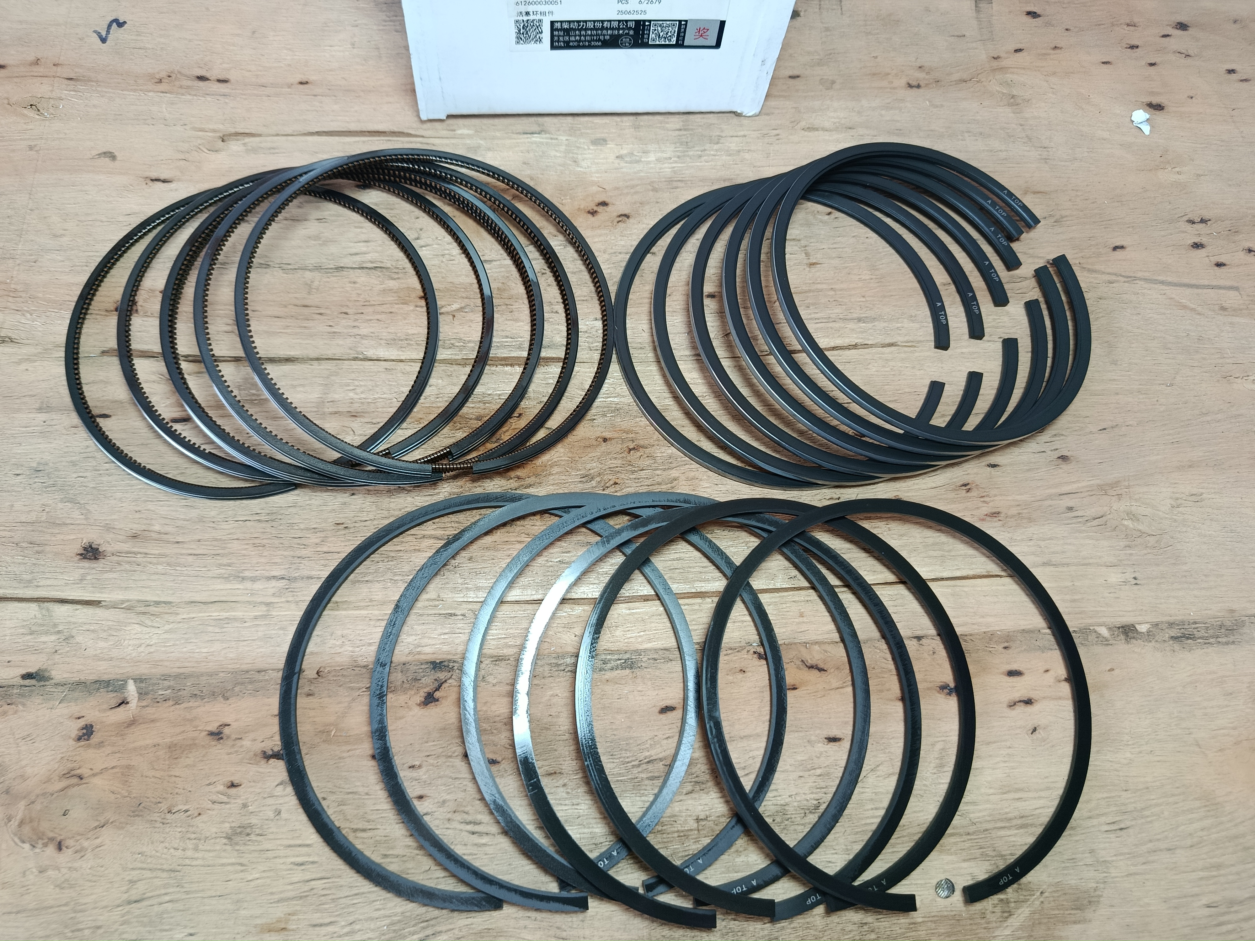 bộ xéc măng wd10