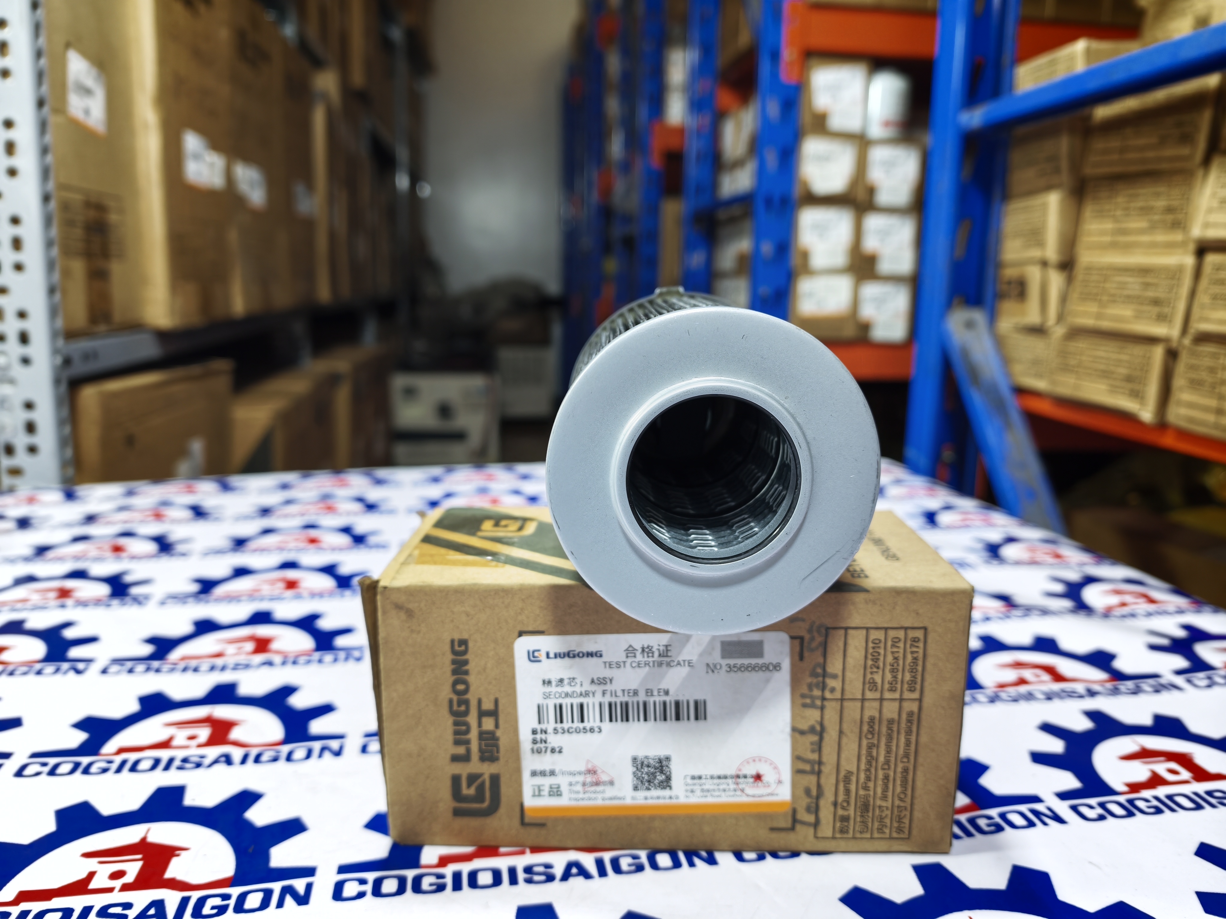 lọc dầu hồi liugong 53c0563