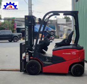Xe Nâng Điện NICHIYU 1 Tấn 5  Đời Cao 2020 Khung Cao 3M