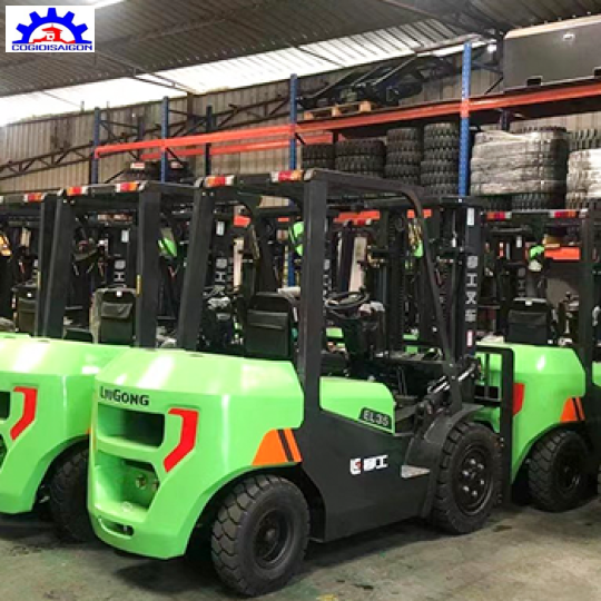 Xe Nâng Điện 3-3,5 Tấn Pin Lithium Bảo Hành 5 Năm Giá Rẻ