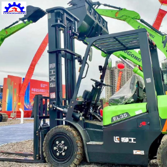 Xe Nâng Điện 3-3,5 Tấn Pin Lithium Bảo Hành 5 Năm Giá Rẻ