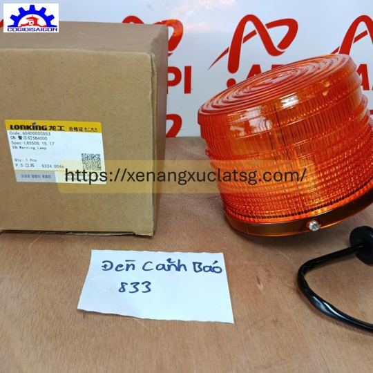 Đèn cảnh báo xe xúc lật