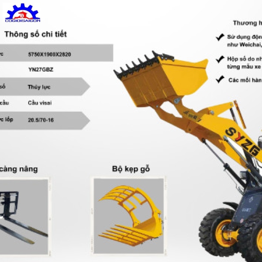 Xe Xúc Lật T932A