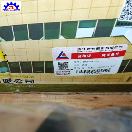 Trục Khuỷu Động Cơ Xinchai 495