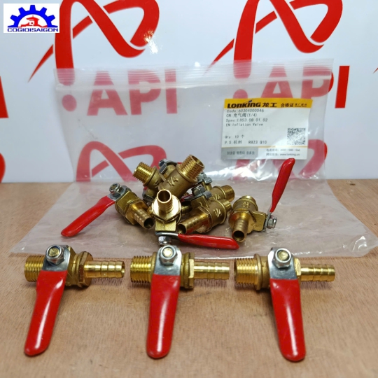 Van Khoá Bình Hơi Xe Xúc Lật