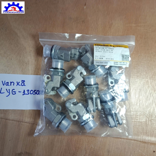 Van xả nước bình hơi xe xúc lật