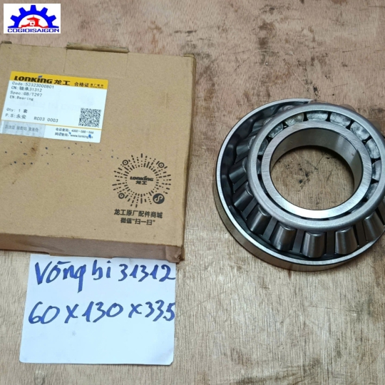 VÒNG BI BẠC ĐẠN Ụ CẦU TRƯỚC LONKING 50NC 31312
