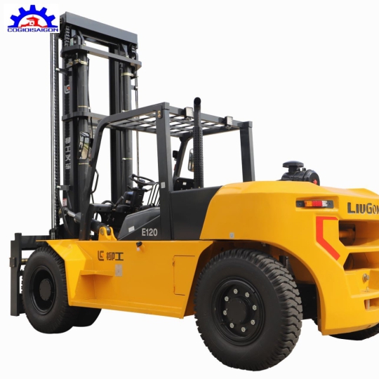 Xe Nâng Liugong 12 Tấn Khung 8M, Có Dịch Giá 