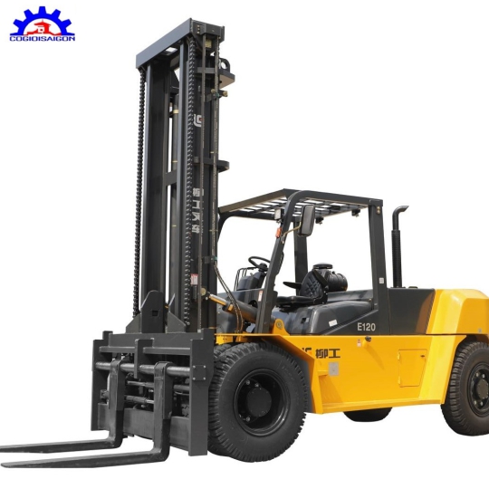 Xe Nâng Liugong 12 Tấn Khung 8M, Có Dịch Giá 