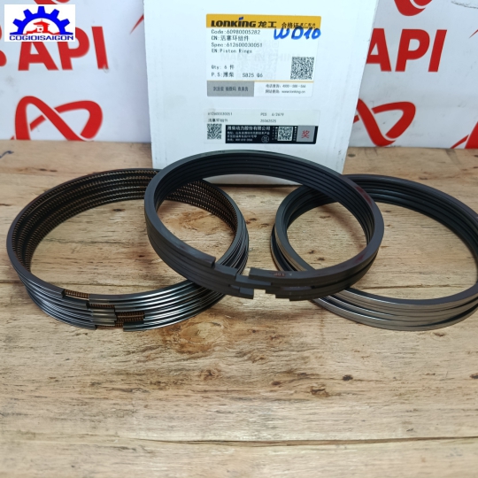 Bộ Xéc Măng Động Cơ Weichai WD10