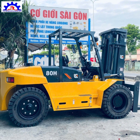 Xe Nâng Dầu 8 Tấn Liugong CLG2080H