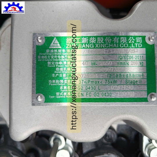 Xe Nâng Lonking 3,5 Tấn Khung Cao 4,5 Mét