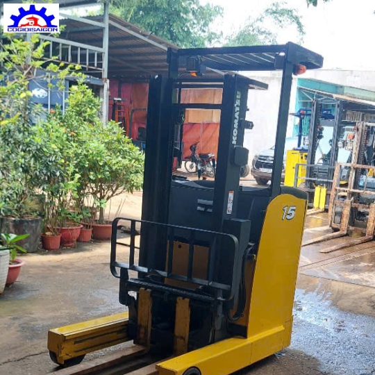 Xe Nâng Điện Đứng Lái Komatsu 1,5 Tấn