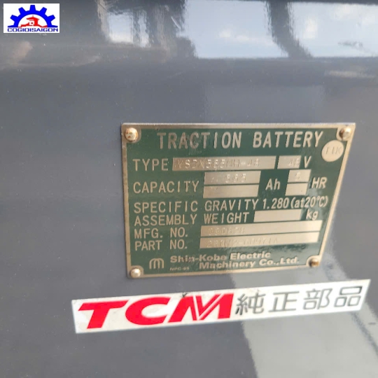 Xe Nâng Điện TCM 2,5Tấn- Đời 2011