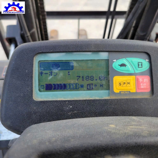Xe Nâng ĐiệnTOYOTA 2 Tấn 5  Đời 2014 Khung Cao 4M