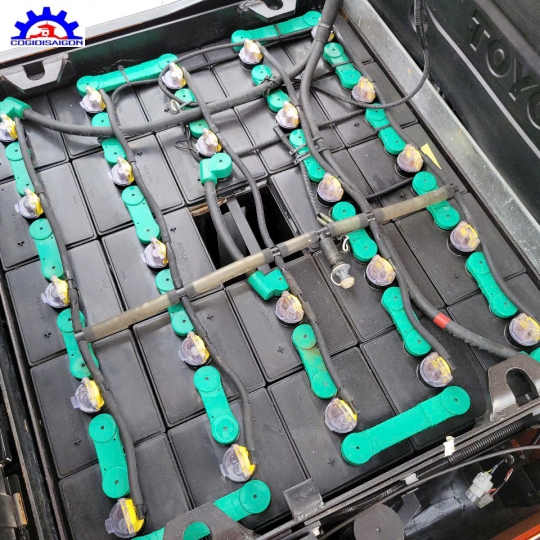 Xe Nâng ĐiệnTOYOTA 1 Tấn 5  Đời Cao 2019 Khung Cao 4,5M 
