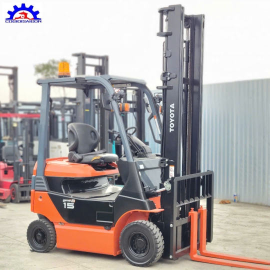 Xe Nâng ĐiệnTOYOTA 1 Tấn 5  Đời Cao 2019 Khung Cao 4,5M 