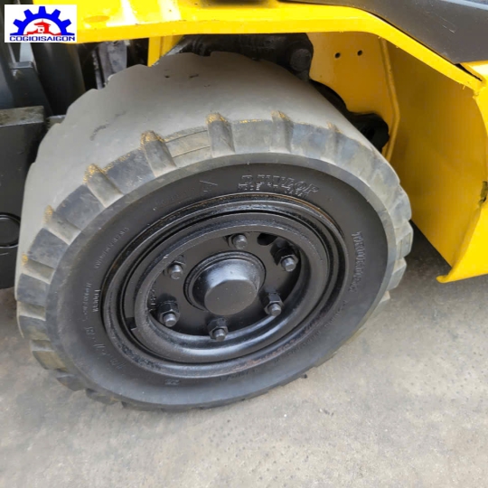 Xe Nâng Điện Komatsu 1 tấn 5 Đời Cao 2020