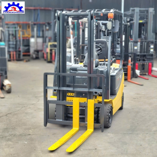 Xe Nâng Điện Komatsu 1 tấn 5 Đời Cao 2020