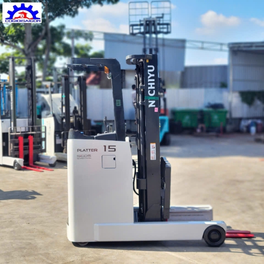 Xe Nâng Điện Đứng Lái NICHIYU 1,5 Tấn