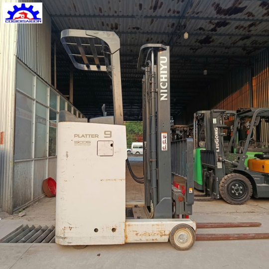 Xe nâng điện đứng lái NICHIYU ĐỜI 2019 900kg