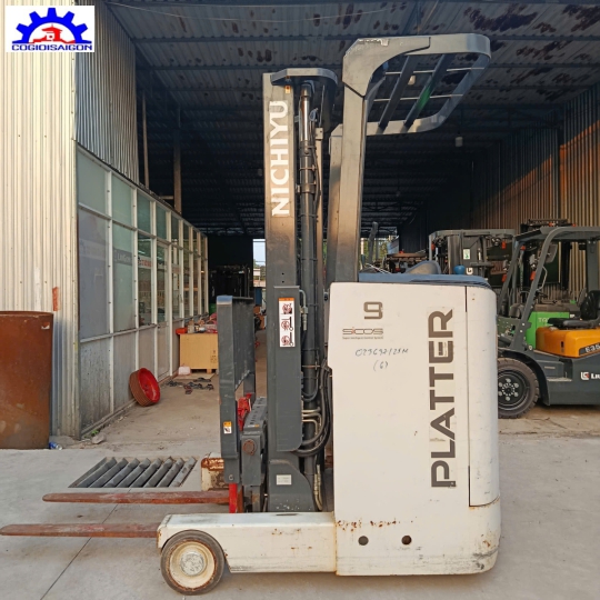 Xe nâng điện đứng lái NICHIYU ĐỜI 2019 900kg